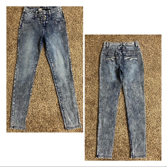Bleached denim jeans - Picture 1 of 1